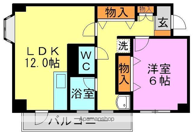 ファースト浅賀 5階階 間取り