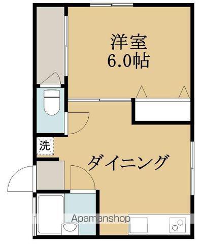 アートハイム板橋本町(1DK/1階)の間取り写真