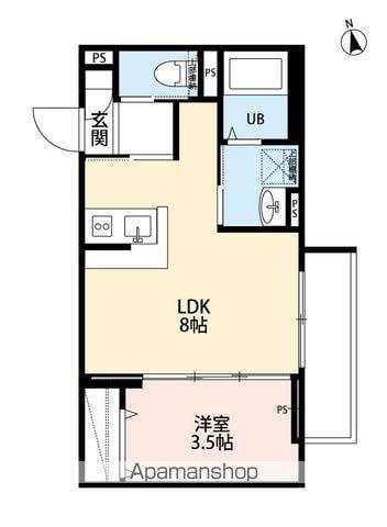 ROBOT HOME 三郷Ⅱ(1LDK/1階)の間取り写真