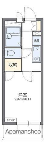 レオパレス葵(1K/3階)の間取り写真