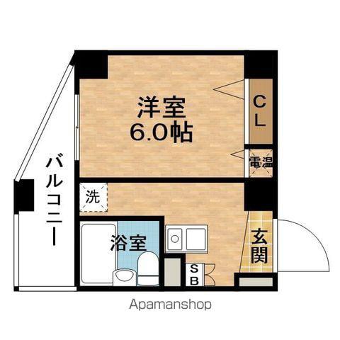ESLEADFUKUSHIMADAINI(1K/3階)の間取り写真