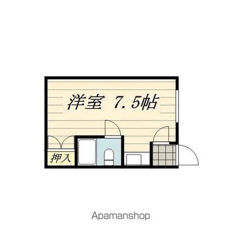 北24条駅ハウス(ワンルーム/1階)の間取り写真