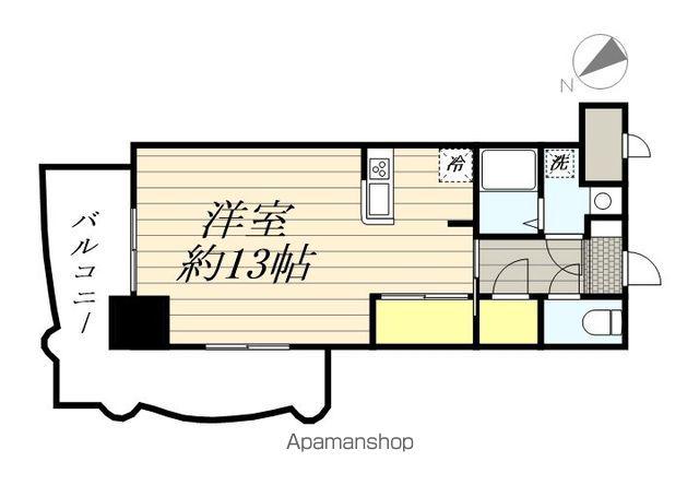ロイヤル博多駅前(ワンルーム/2階)の間取り写真