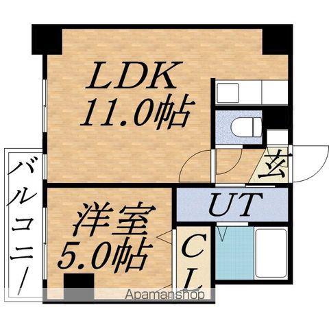 SーFORT札幌北5条(1LDK/4階)の間取り写真