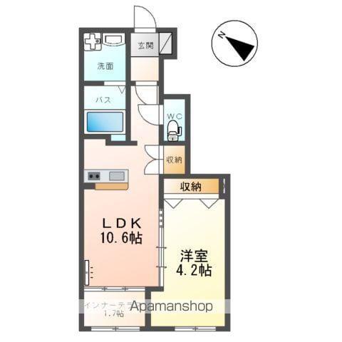 SK HOUSE(1LDK/1階)の間取り写真