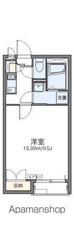 レオネクストオリーブハウス(1K/2階)の間取り写真
