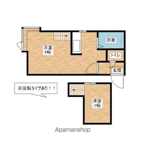 RADNⅡ(1K/1階)の間取り写真