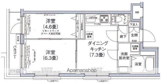 アイル プレミアム向島 5階階 間取り