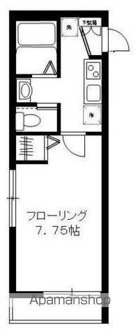 マーベラス(1K/3階)の間取り写真