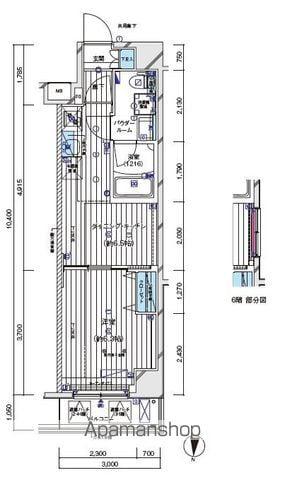 メインステージ板橋WEST 4階階 間取り