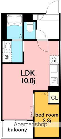JACK KIRIHATAⅡ(1LDK/2階)の間取り写真