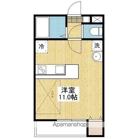 RENOTTA ASODA(ワンルーム/2階)の間取り写真