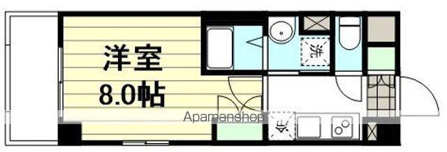 テラス仙台駅東口(1K/4階)の間取り写真