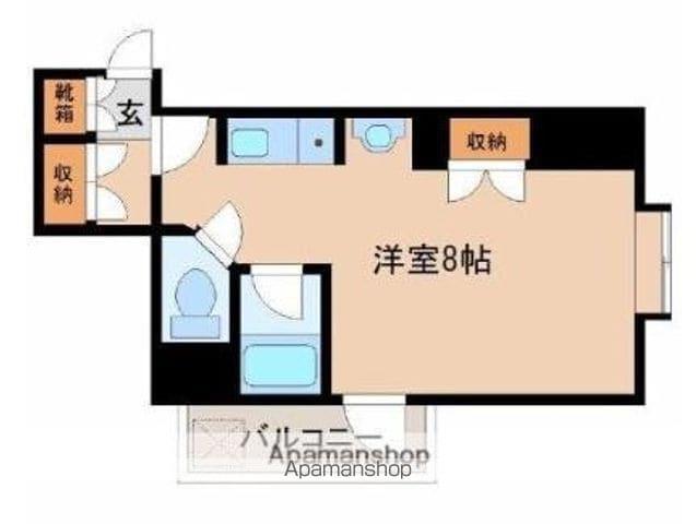 ASTEEQ(ワンルーム/6階)の間取り写真