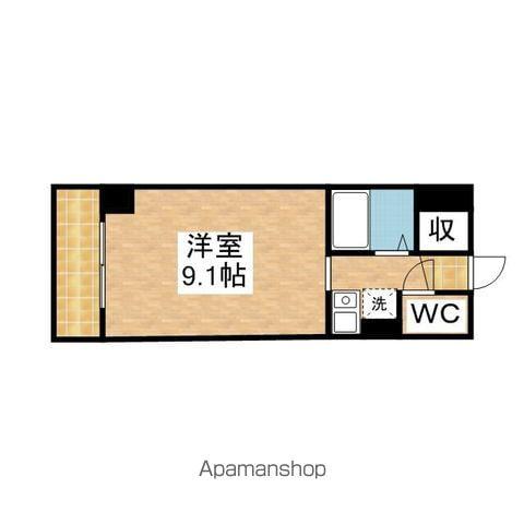 ドール久屋通(1K/8階)の間取り写真