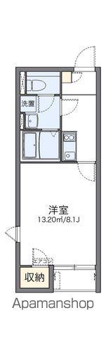 レオネクストサン フォレスト(1K/2階)の間取り写真