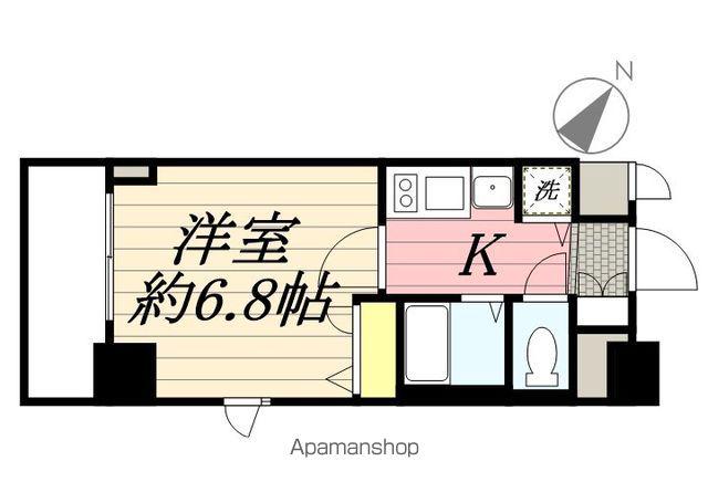 プレサンス千種駅前ネオステージ(1K/5階)の間取り写真