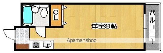 ラフォンテ杉本町(1K/5階)の間取り写真