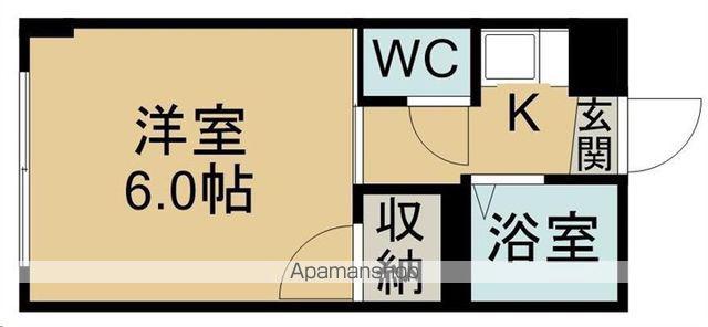 コーポ向山(1K/2階)の間取り写真
