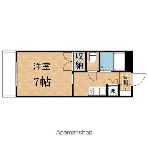 アニバーサリィ(1K/2階)の間取り写真