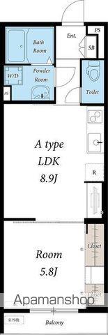 リブリ・ノエル(1LDK/1階)の間取り写真