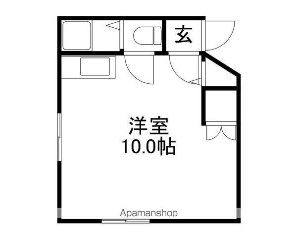 栄和コーポ(ワンルーム/2階)の間取り写真