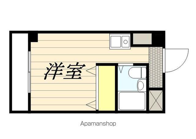 メゾン・ド・アベニュー(ワンルーム/2階)の間取り写真