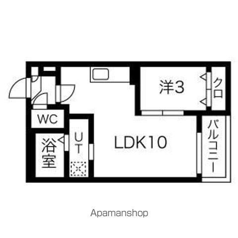 JACK NARUHAMA Ⅰ(1LDK/1階)の間取り写真