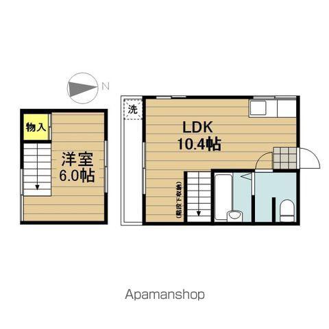 リンデンハイム(1LDK/3階)の間取り写真