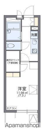 レオパレスサンシャイン(1K/3階)の間取り写真