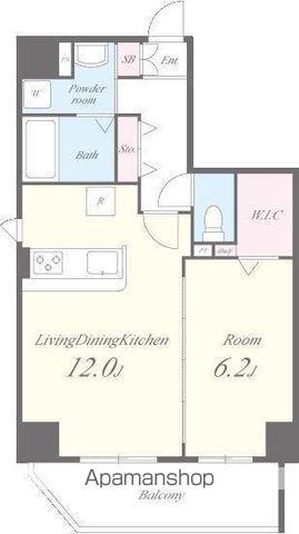 TSIIマンション(1LDK/5階)の間取り写真