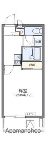 レオパレスコスモス(1K/3階)の間取り写真
