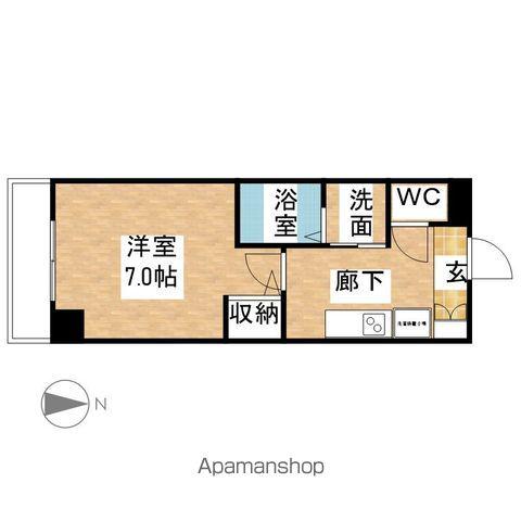 リアライズ代官町(1K/9階)の間取り写真