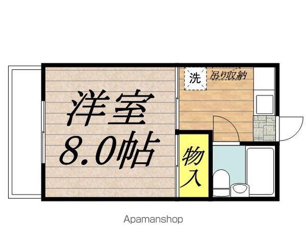 クリスタルマンション(1K/5階)の間取り写真