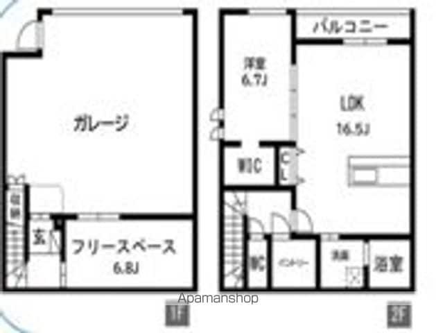 CERES HIKIYAMA BASE(2LDK)の間取り写真