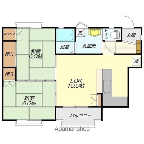 I&Aレジデンス(2LDK/1階)の間取り写真