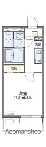 レオネクスト藤仁並木(1K/2階)の間取り写真
