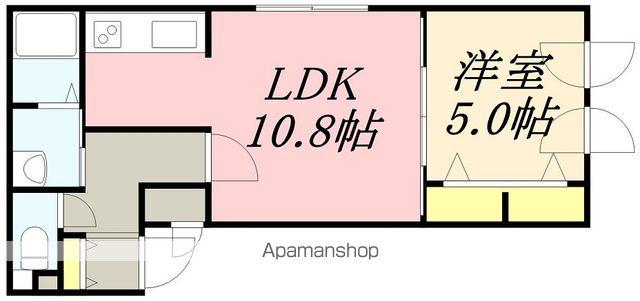 MODENA杉並(1LDK/1階)の間取り写真