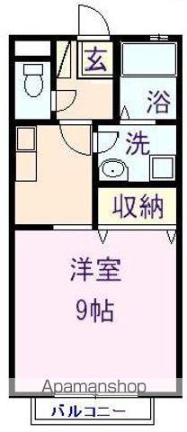 フィアヤーレスツァイテンⅠ(1K/2階)の間取り写真