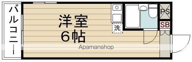 エクセル駒沢 2階階 間取り