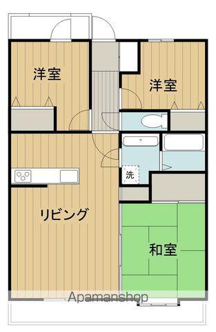 ダイアパレス青梅新町 7階階 間取り