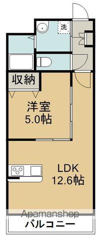 エセレンテ(1LDK/3階)の間取り写真