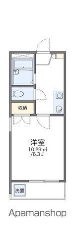 レオパレス師岡(1K/2階)の間取り写真