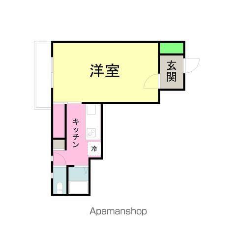 カーサミラ吉野町(1K/9階)の間取り写真