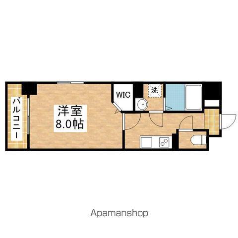 名古屋市鶴舞線 荒畑駅 徒歩12分 3階建 築2年(1K/2階)の間取り写真