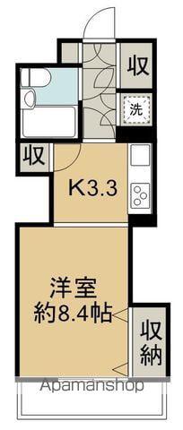 ライオンズマンション大和第5(ワンルーム/5階)の間取り写真
