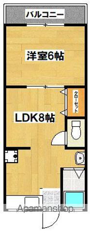 沢之町駅前ビルマンション(1LDK/3階)の間取り写真