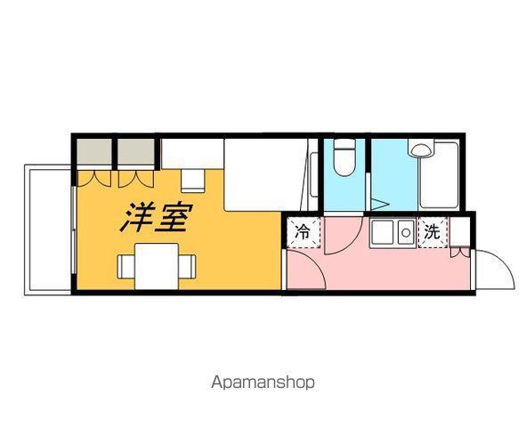 レオパレスフォーブル21(1K/2階)の間取り写真