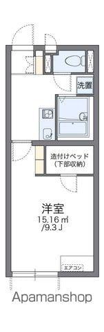 レオネクストプランドールⅤ(1K/2階)の間取り写真