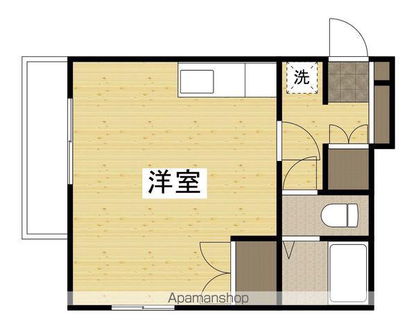 ジュネス伊伝居2(ワンルーム/2階)の間取り写真